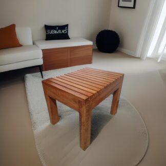 Mesa de centro Texas Cuadrada en madera - Imagen 5