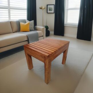 Mesa de centro Texas Cuadrada en madera - Imagen 4