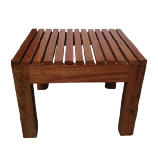 Mesa de centro Texas Cuadrada en madera - Imagen 2