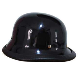 Casco De Moto Alemán Negro Mate Hard - Imagen 2