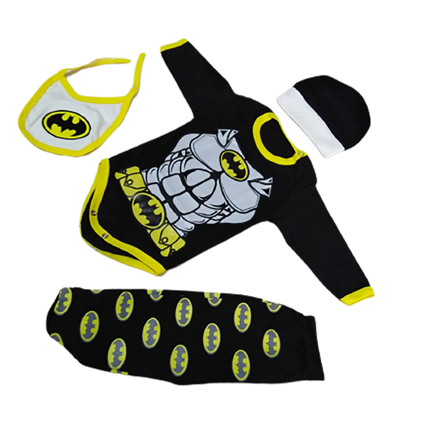 Ajuar de bebe Batman Ropa de bebe para niños recien nacidos 2 Ajuar de bebe Batman Ropa de bebe para niños recien nacidos - Imagen 2