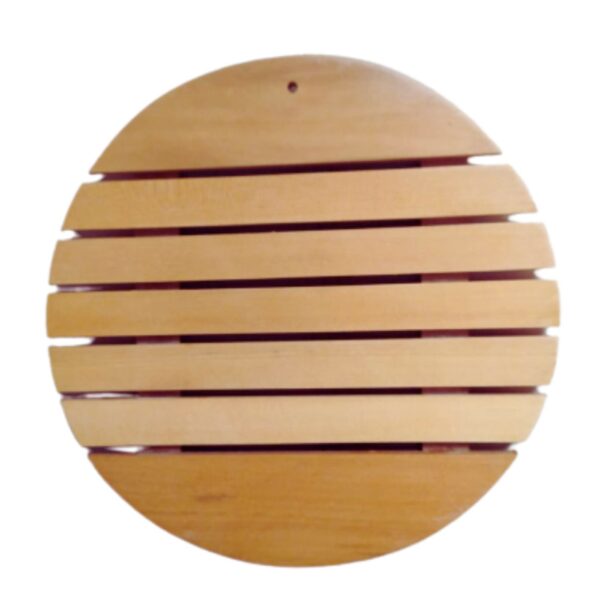 Porta olla Soporte de olla resistente al calor en madera