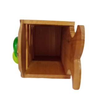 Porta cucharon de vaquita LULU en madera Pino - Imagen 3