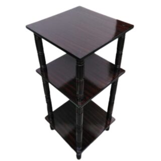 Mesa Auxiliar Tunner En Madera Tonillo Marron