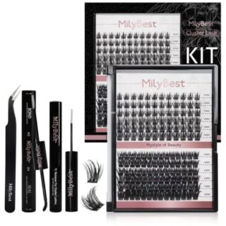 Pestañas Postizas Pelo A Pelo Kit Completo