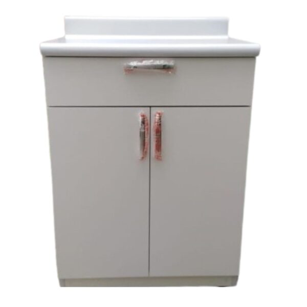 Repostero verdulero Alacena Roma  con cajon en blanco