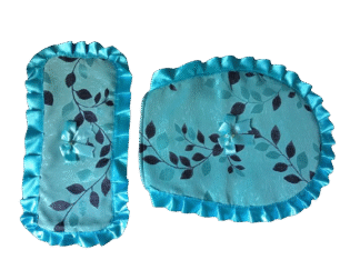 Funda para inodoro Calizo en turquesa - Imagen 3