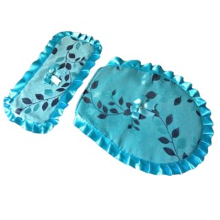 Funda para inodoro Calizo en turquesa