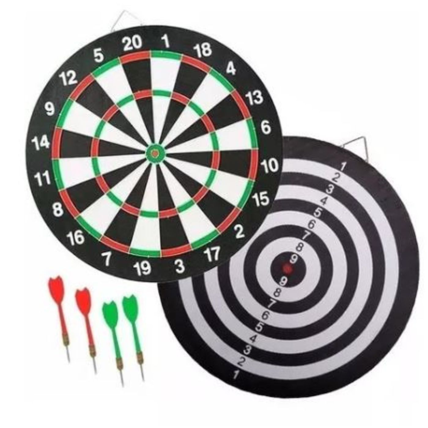 Juego De Tiro Al Blanco Dart Board Grande + 6 Dardos 2 Juego De Tiro Al Blanco Dart Board Grande + 6 Dardos - Imagen 2
