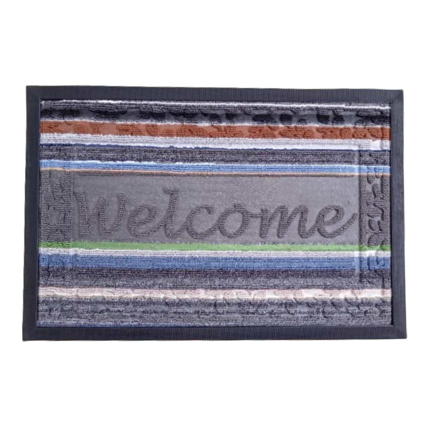 Felpudo Cuadrado Piso Colores Lanoso de colores