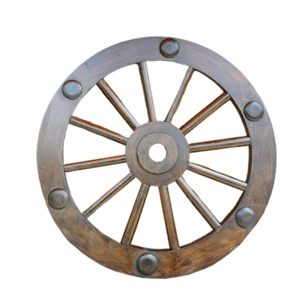 Rueda de madera Carreta Diametro 1.20 mts