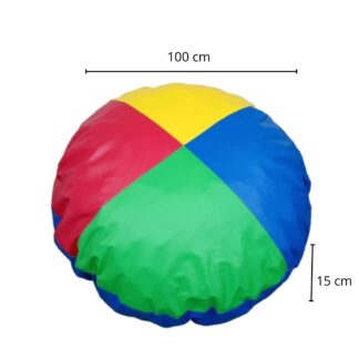 Juego niños estimulación temprana psicomotriz cojin quita miedo grande 100 cm - Imagen 2