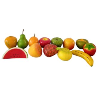 Frutas artificiales decorativas 12 Unidades - Imagen 2