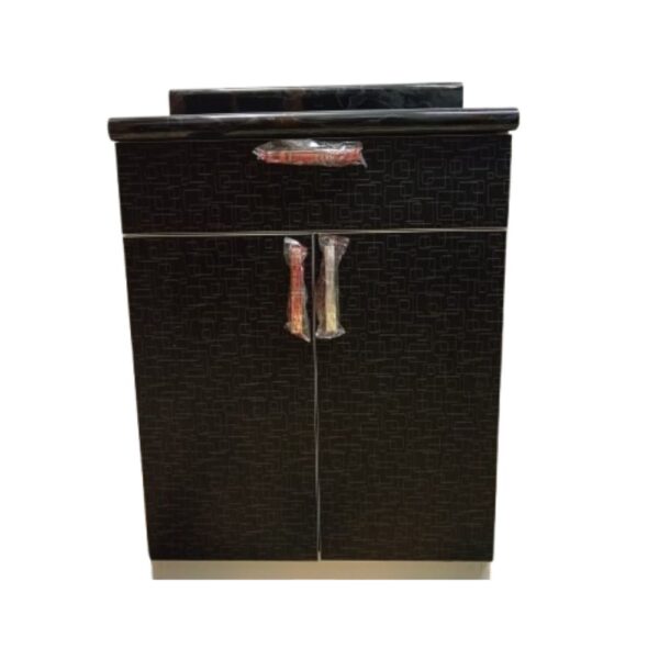 Repostero alacena Mueble de cocina Griego Negro