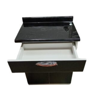 Repostero alacena Mueble de cocina Griego Negro - Imagen 4