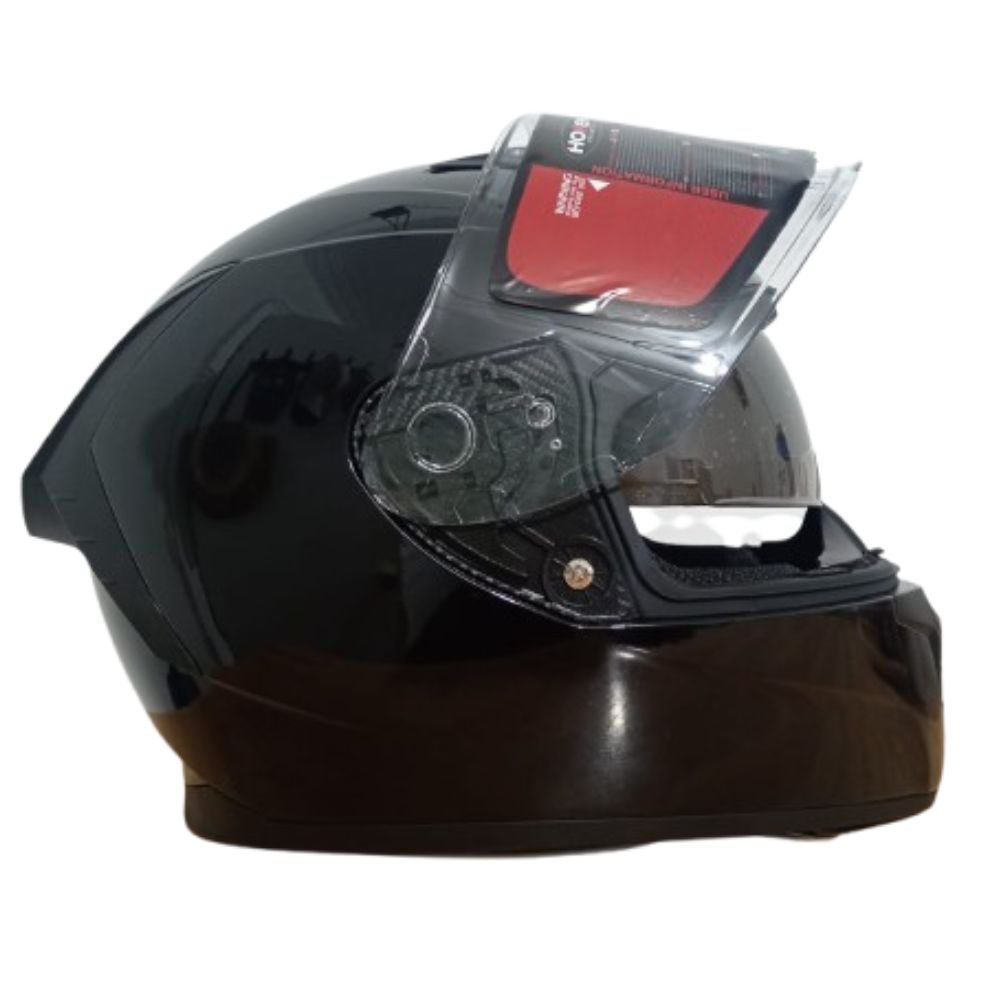 Casco Integral de Moto HK4 Brillante con Doble Visor Antirayaduras | Seguridad y Estilo en la Carretera 2 casco integral de moto HK4 brillante