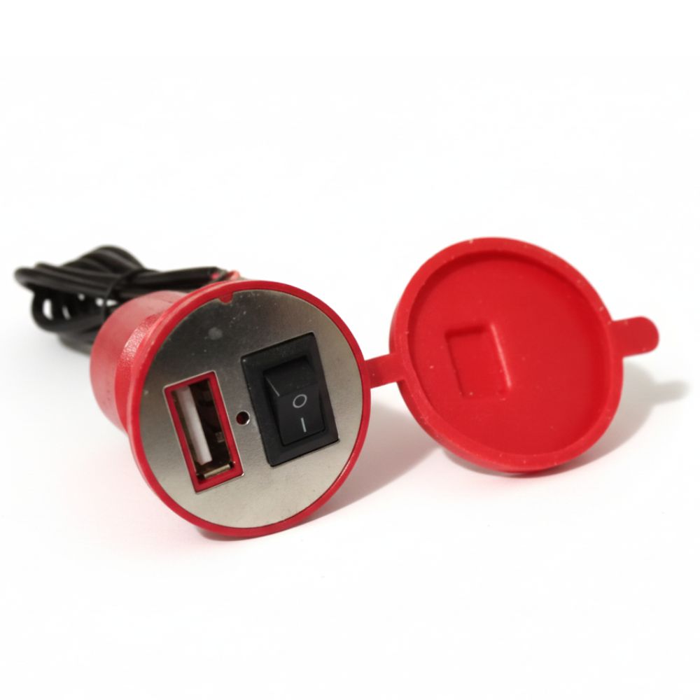 Cargador USB para Moto – Resistente al Agua y de Carga Rápida de calidad 2.0 1 Cargador USB para Moto