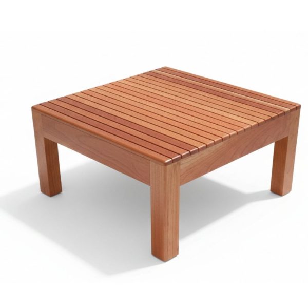Mesa de centro de madera cedro