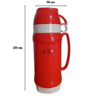 Termo Rosado 1.20 litros 2 tazas en Rosado - Imagen 4