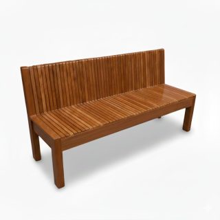 Bancas Moonglier con respaldar en tornillo