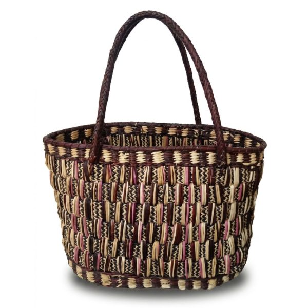 bolso de junco natural