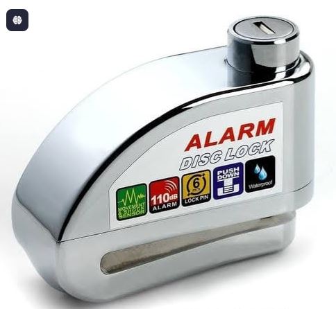 Candado de Disco con Alarma para moto – Antirrobo de Alta Seguridad 2.0 3 Candado de Disco con Alarma