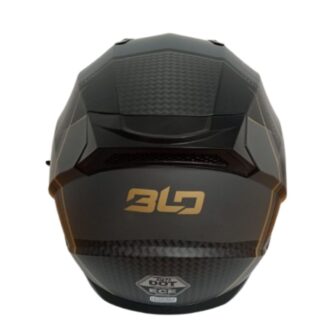 Casco de Moto Rechard Gatuso Lineas doradas certificado Talla L - Imagen 2