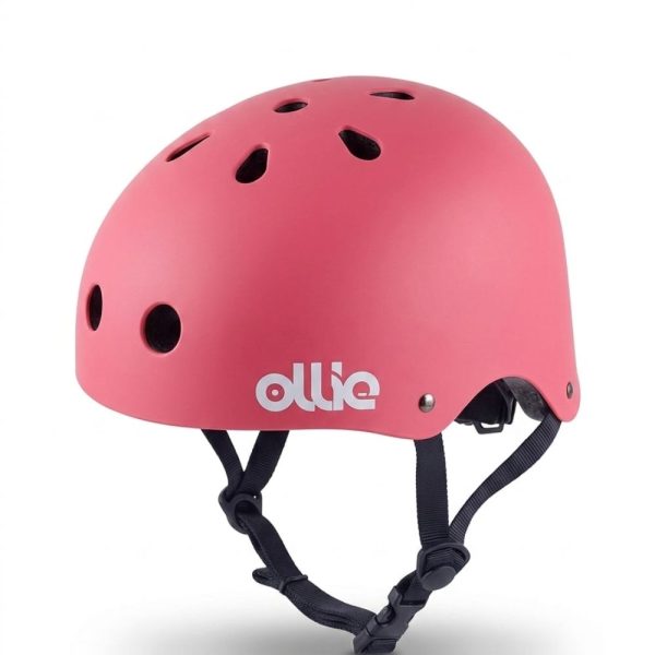 casco ollie rosa