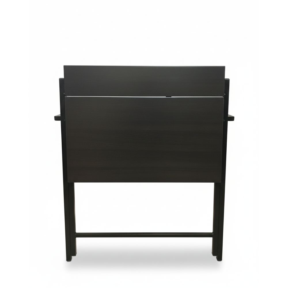 Escritorio Plegable Warny Marrón | Melamina Especial y Estructura Reforzada | Impecable Ideal Home Office 2.0 4 Escritorio Plegable Warny Marrón