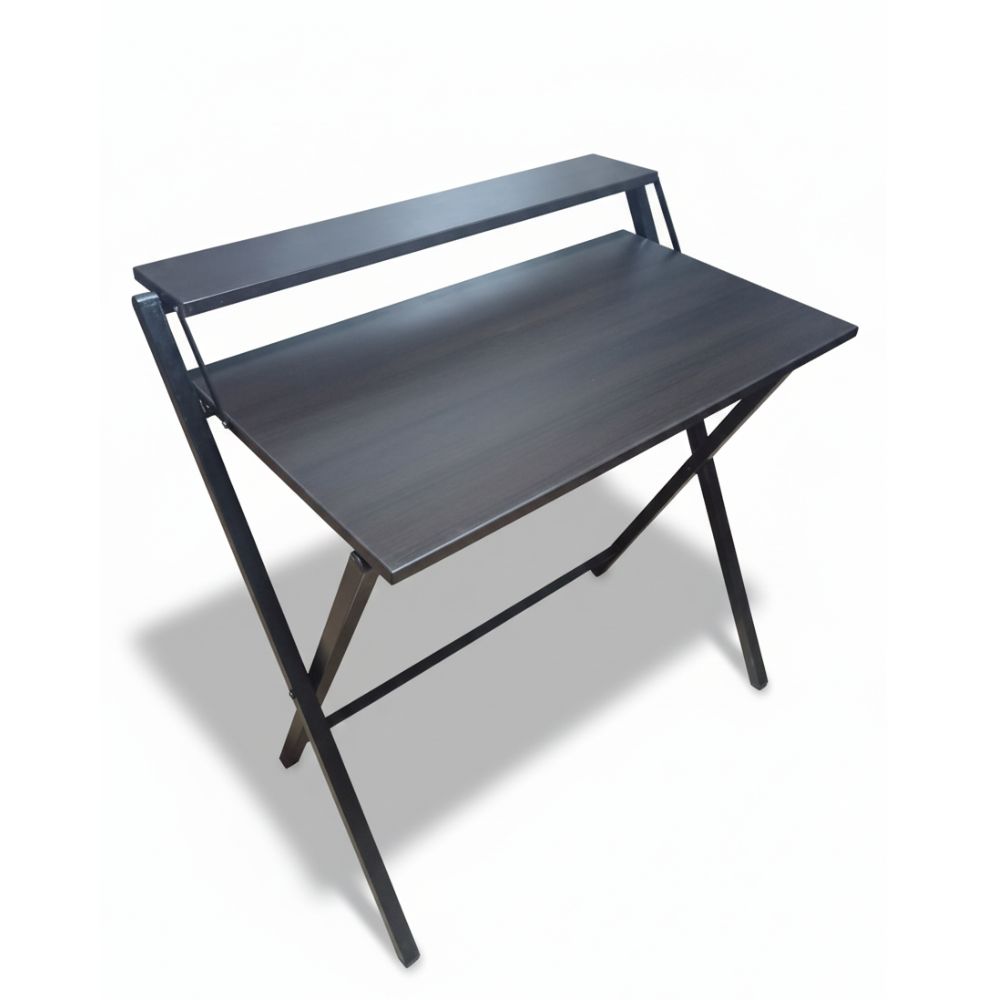 Escritorio Plegable Warny Marrón | Melamina Especial y Estructura Reforzada | Impecable Ideal Home Office 2.0 1 Escritorio Plegable Warny Marrón