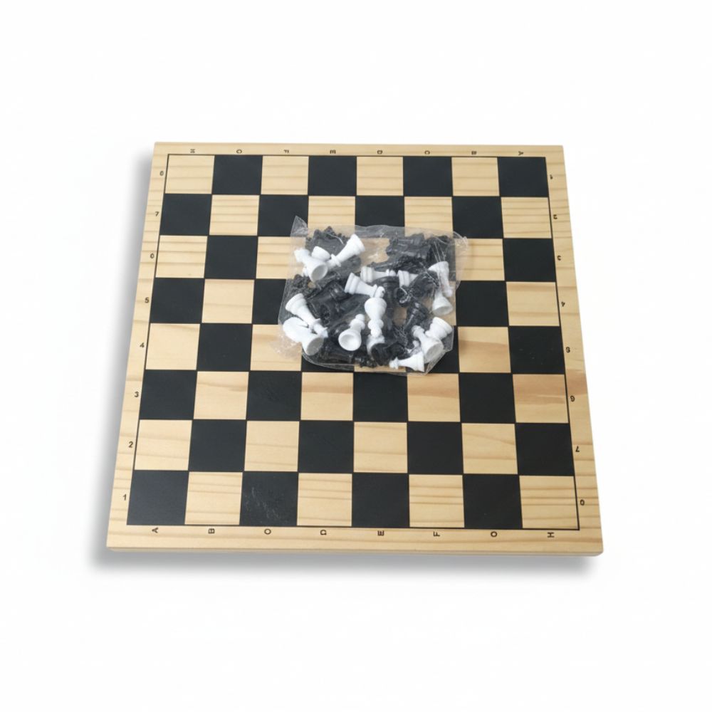 Impactante Juego de Mesa 8 en 1 de Madera – Ajedrez, Damas, Ludo, Tic Tac, Escalera y Más 5 Impactante Juego de Mesa 8 en 1 de Madera – Ajedrez, Damas, Ludo, Tic Tac, Escalera y Más - Imagen 5