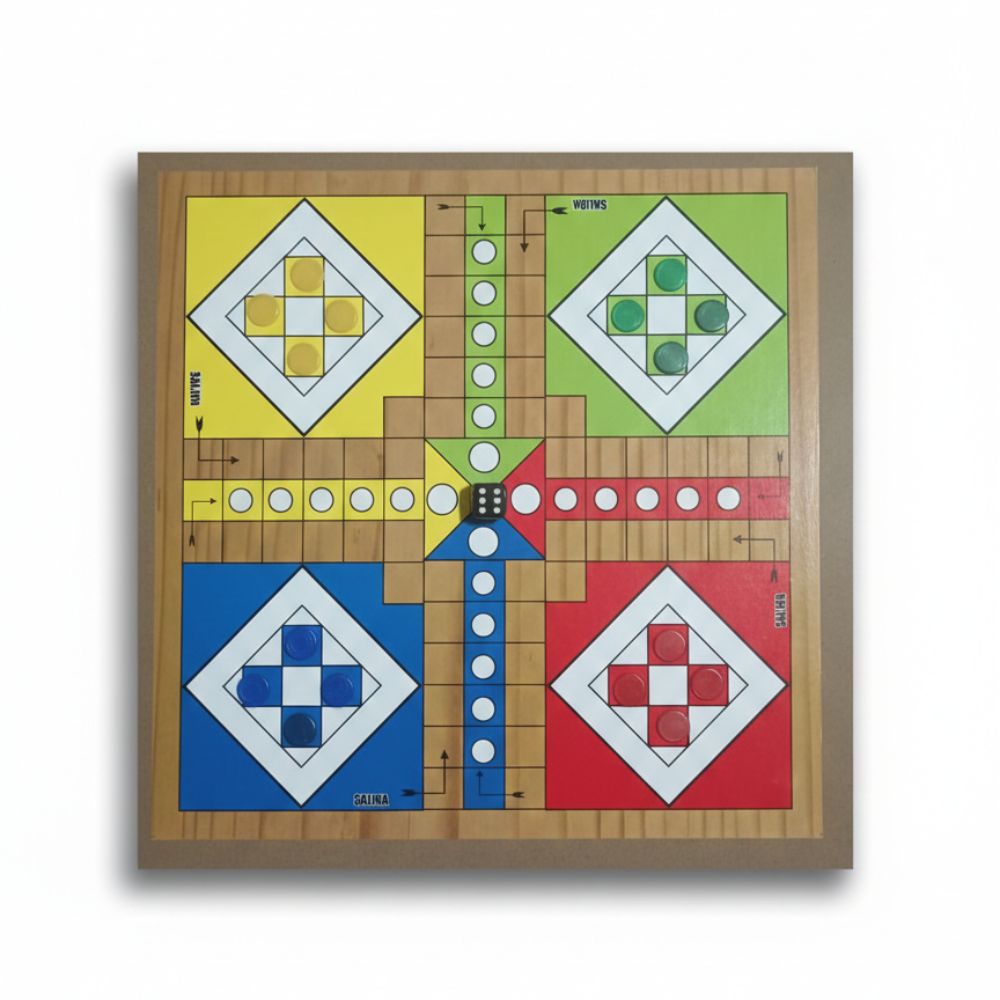 Impactante Juego de Mesa 8 en 1 de Madera – Ajedrez, Damas, Ludo, Tic Tac, Escalera y Más 2 Impactante Juego de Mesa 8 en 1 de Madera – Ajedrez, Damas, Ludo, Tic Tac, Escalera y Más - Imagen 2