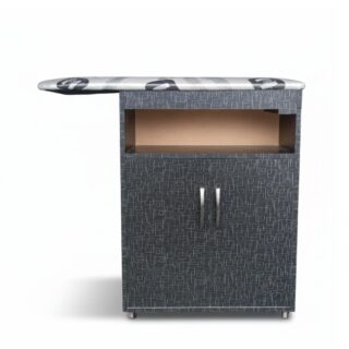 planchador negro con ruedas