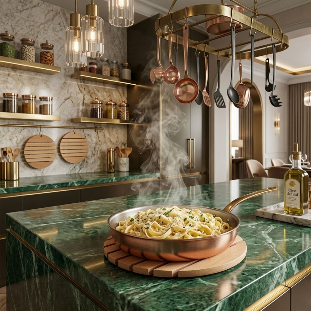 Posaolla de Madera Redondo Resistente al Calor 5 posaolla