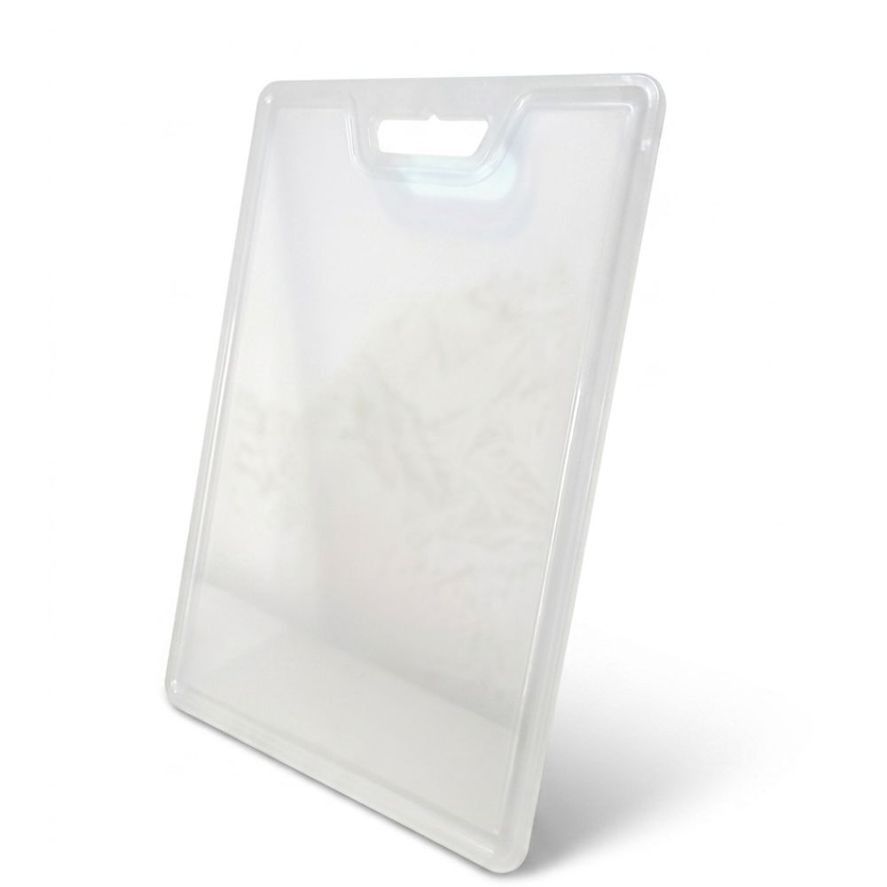 Tabla de cocina para Picar Semi Transparente Blanca 44.5 x 29.7 cm – Resistente y Fácil de Limpiar 1 Tabla de cocina