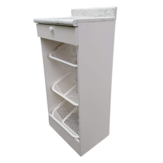 muebles de cocina 2 en 1 repostero y verdulero línea blanca